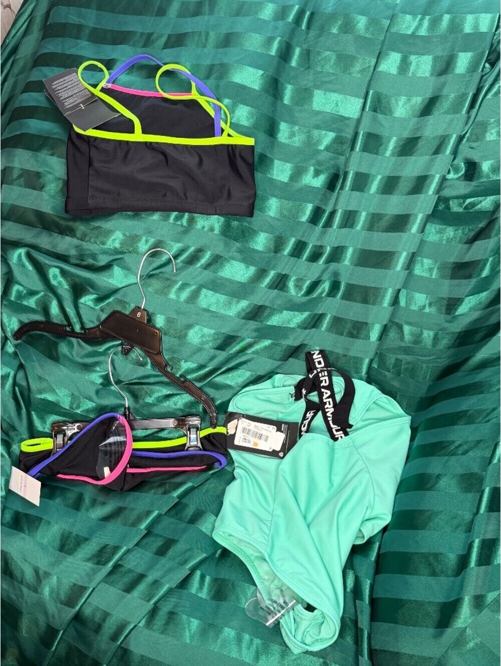 Under Armour Kids Size 6 Swimwear Bundle - Tankini & One-Piece